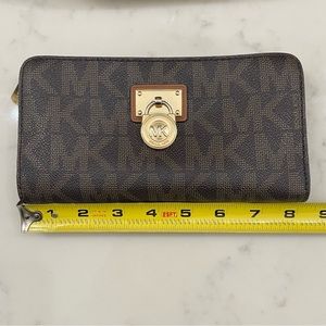 Michael Kors large logo wallet